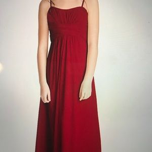 Beautiful, stylish junior bridesmaid dress.